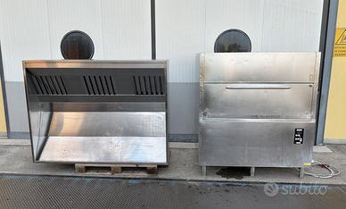 Lavastoviglie - lavapentole con cappa aspirante