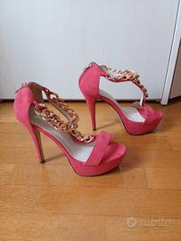 SCARPE ELEGANTI COLORE CORALLO