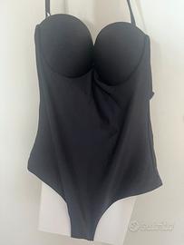 Costume intero Bikini Colors, Push Up, nero, S