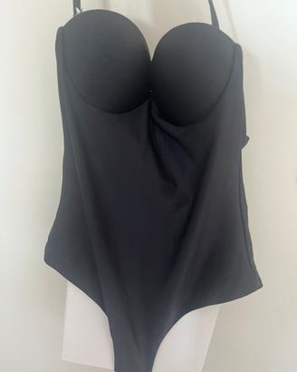 Costume intero Bikini Colors, Push Up, nero, S