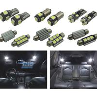 KIT 14 LAMPADE LED INTERNE BMW SERIE 3 E46 SEDAN C