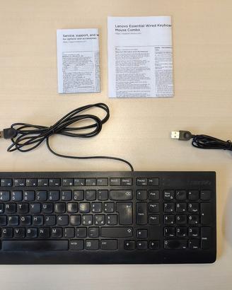 Tastiera + mouse Lenovo 