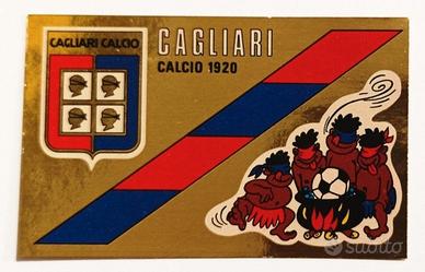 Panini 1976/77 - scudetto Cagliari ° con velina