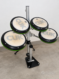 Set 4 pad batteria elettronica CUK Vintage