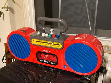 【希少】my first Sony CFS-2020 ラジカセ Yahoo!オークション - SONY ソニー my first Sony CFS―2020 AM