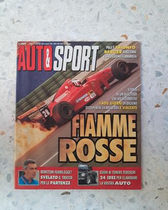 AUTOSPORT 1994 BENETTON FUORILEGGE SCHUMACHER