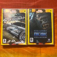 Giochi PC: NFS Most Wanted (2005) + King Kong