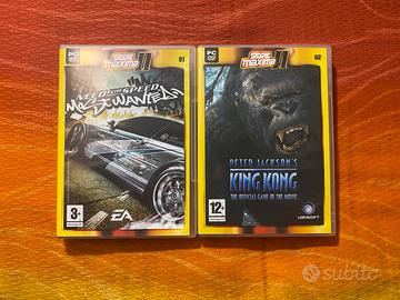 Giochi PC: NFS Most Wanted (2005) + King Kong