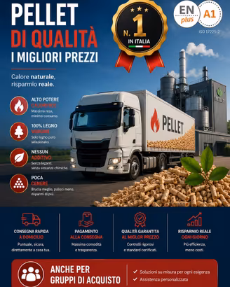 Pellet ENPLUS A1 prestagionale in esaurimento