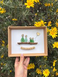 Quadretto famiglia homemade