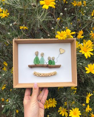 Quadretto famiglia homemade