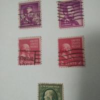 Vintage American postage stamps 2
