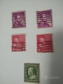 Vintage American postage stamps 2