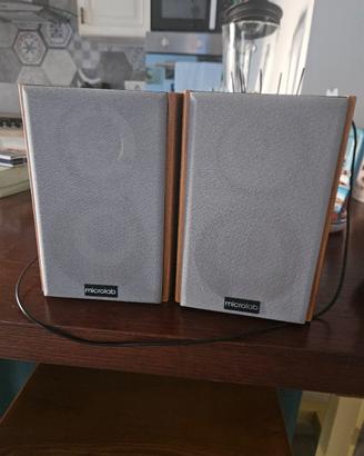 Casse Diffusori Attivi Microlab B-73 Hi-Fi / TV 