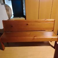 Panche e tavoli legno