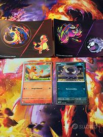 Charmander 020 - Gastly 123 Pokémon Ascesa Eroica