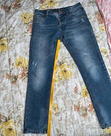 Pantalone jeans cotton &silk tg 46