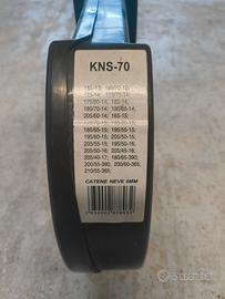 Catene da neve mai usate