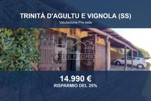 Immobile in asta di 25 m² a Trinità d'Agultu e Vig