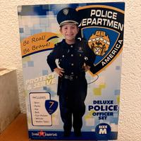 Costume carnevale poliziotto per bambini