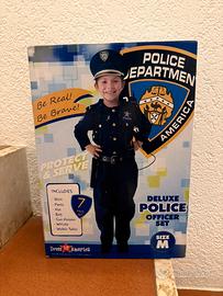 Costume carnevale poliziotto per bambini