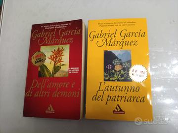 lotto 2 libri romanzi di Gabriel Garcia Marquez 