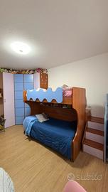 Cameretta con cabina armadio