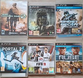 GIOCHI PS3 A SCELTA