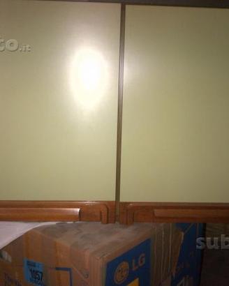 Mobile da cucina a 2 ante stile rustico