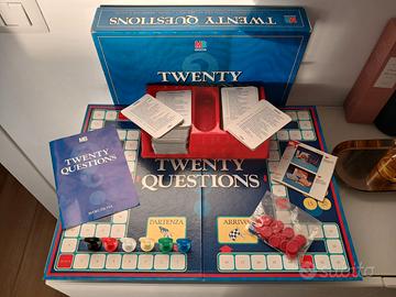 TWENTY QUESTIONS, GIOCO IN SCATOLA, MB, ANNO 1989.