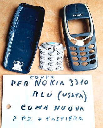 Cover 2 pezzi + tastiera per Nokia 3310/3330 usata