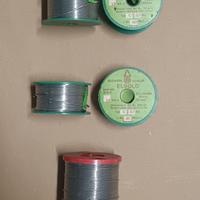 Fili di stagno per saldare 