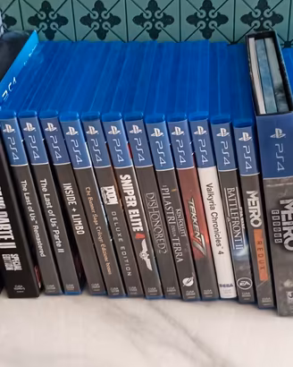 Collezione Completa PS4 e PS5 100 Titoli