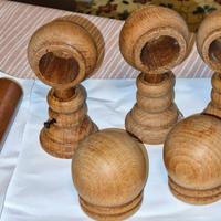 Bastone in legno per tenda