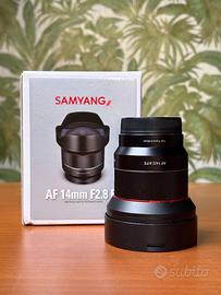 Samyang AF 14mm F2.8 FE per Sony
