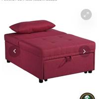 Pouf letto singolo 