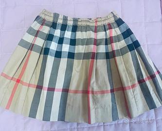 Gonna burberry bambina
