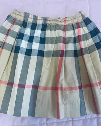 Gonna burberry bambina