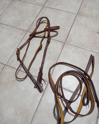 testiera western + redini 