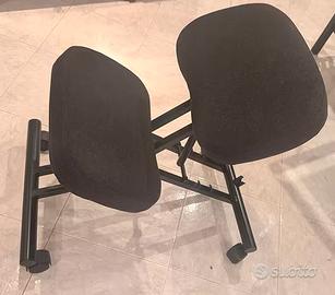 Sedia IKEA EIFRED nera