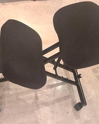 Sedia IKEA EIFRED nera