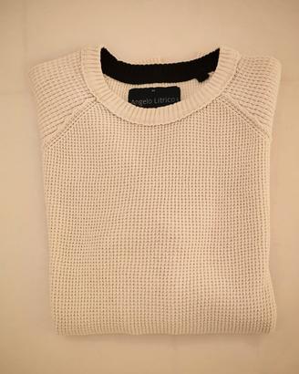maglione uomo angelo litrico (c&a) -100% cotone 