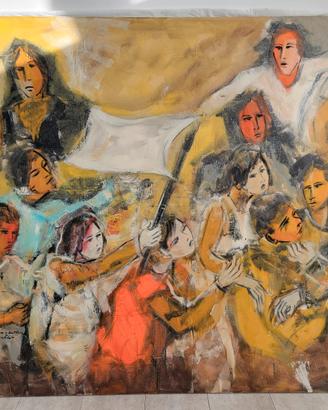 Oliver Tihi 180x250 cm dipinto grandi dimensioni
