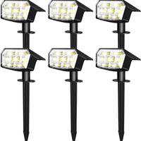 Faretti Solari a LED, 6 pezzi