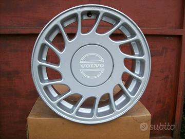 4 cerchi lega originali volvo 940 960 6x15 et 25 3