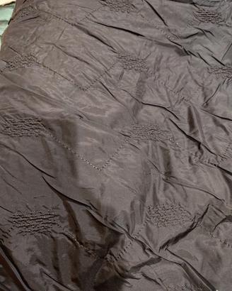 Tessuto nero trapuntato 250x140