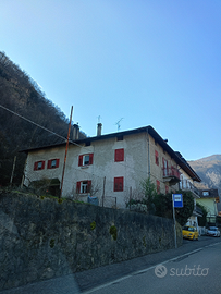 Porzione di casa: due appartamenti e terreno