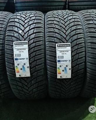 4 gomme 225 55 18 FIRESTONE DOT2023 RIFN17