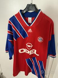 Soccer jersey bayer monaco 93-95 opel HOME