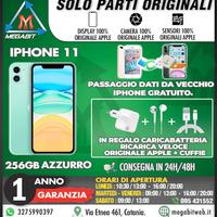 Iphone 11 256gb azzurro - totalmente originale